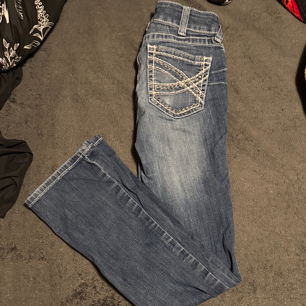 Ariat Women's Blue Boot Cut Jeans